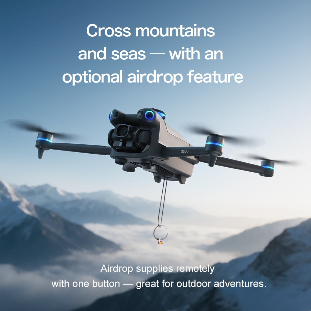 NEW GT60 Mini Drone Dual Camer - Drone Kit Long Range review and price
